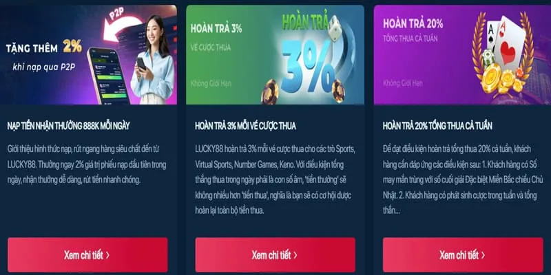 Thưởng chào mừng mcw888 khuyến mãi